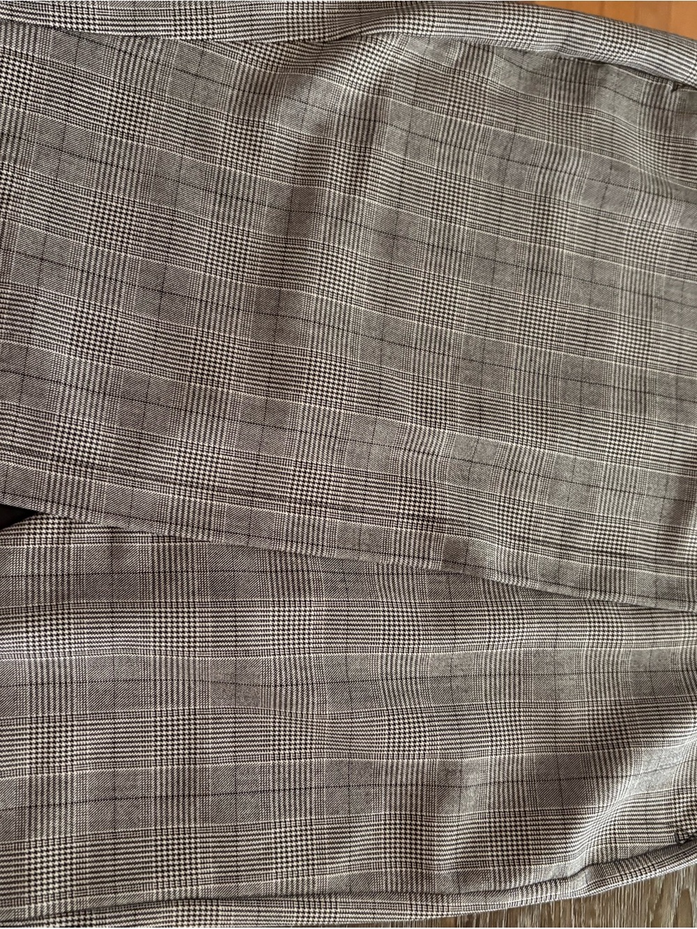 Banana Republic Gray Plaid Pencil Skirt, size 8